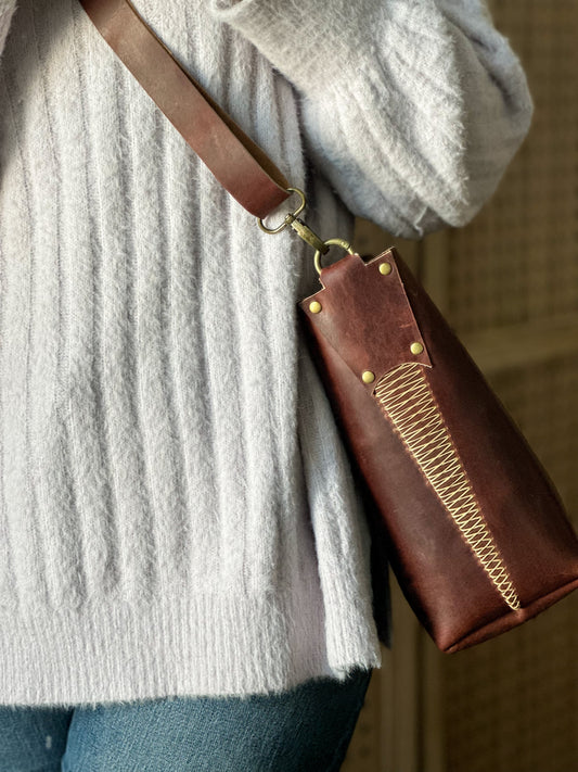 Crossbody Leather Bag, Handmade Handbag