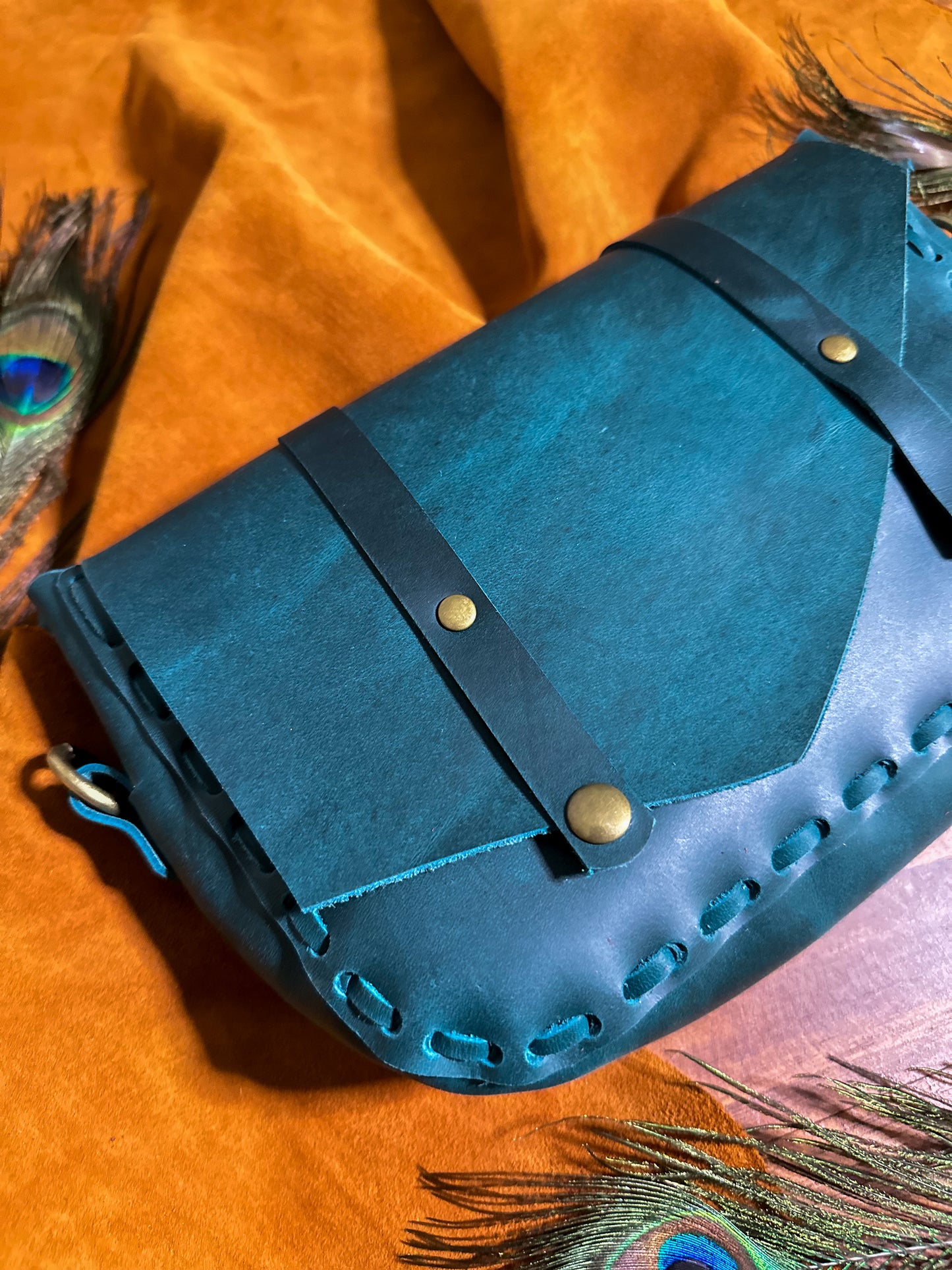 Mini Leather Bag, Handmade Crossbody Bag