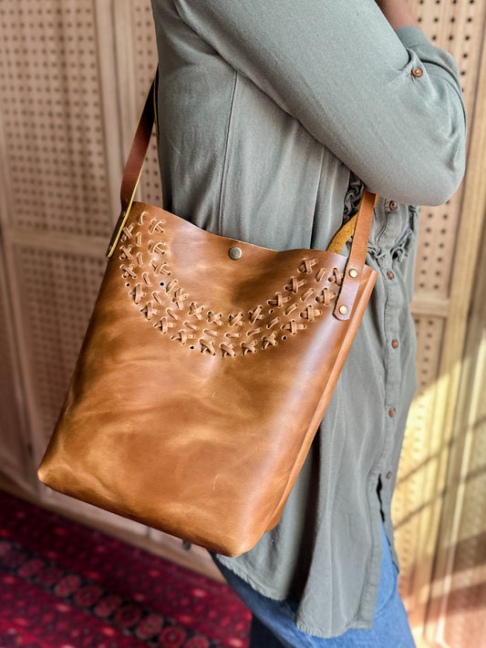 Leather Tote Bag