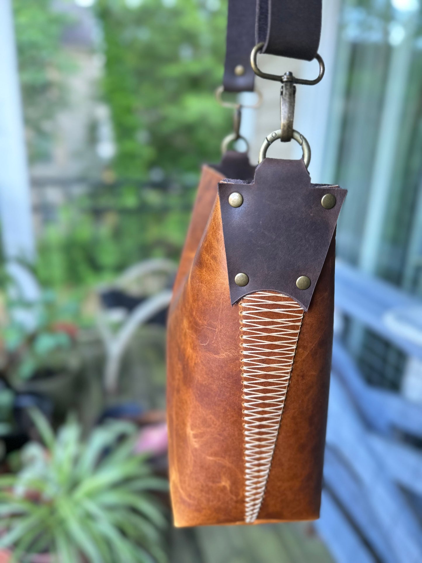 Crossbody Leather Bag, Handmade Handbag