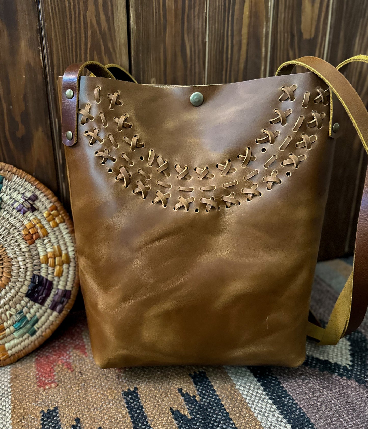Leather Tote Bag