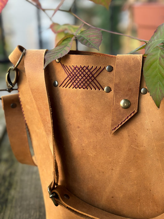 Front stitched bag